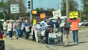 Protesters Gather in Salina as Part of Nationwide Demonstrations