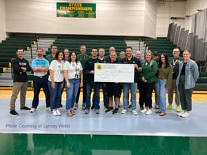 Salina South Booster Club Makes a Generous Donation to the School