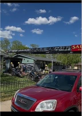 Garage Fire Contained Quickly by Salina Fire Department