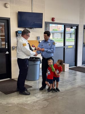 Salina Fire Department Promotes Dan Rowson to Fire Engineer