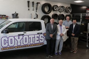 Long McArthur Gifts New Truck to KWU, Deepens Partnership