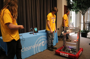 Clearwave Fiber Celebrates Salina Roboyotes with Community Event (Photo Gallery)