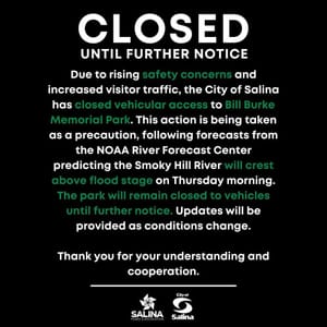 BREAKING: Vehicle Access to Bill Burke Park Closed Due to Flood Risk