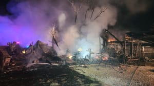 Blaze Engulfs Storage Building on North Kipp Road, Causing Over $200,000 in Damages