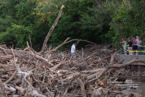 County Approves Disaster Declaration for June 18 Flooding That Caused Smoky Hill River Log Jam