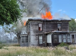 Barn Fire Destroys Outbuildings, Damages Home on Rural Property
