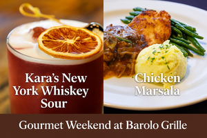 Gourmet Weekend Indulgence: Chicken Marsala & Whiskey Sour at Barolo Grille