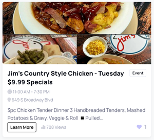 Salina311 Offers Free Platform for Bar/Restaurant Daily Specials
