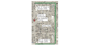 Construction on 9th Street Curb Extension and Pedestrian Crossing to Begin October 6