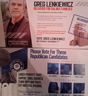 Salina311 Obtains Mailer Rules From State GOP Chair Danedri Herbert; Awaiting Further Comment