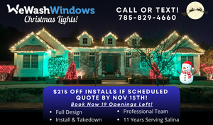 Light Up Your Holidays with Salina’s Premier Christmas Light Team — $215 Off Installations Until Nov. 15, Limited Openings Remaining!