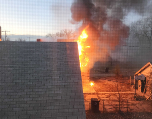 Fire Damages Vacant Home on Thursday Morning