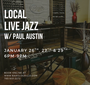 Local Live Jazz Returns to Barolo Grille With Paul Austin