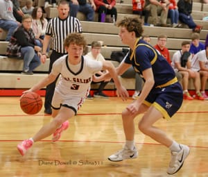 Ell-Saline vs Wichita Central Christian Boys Basketball